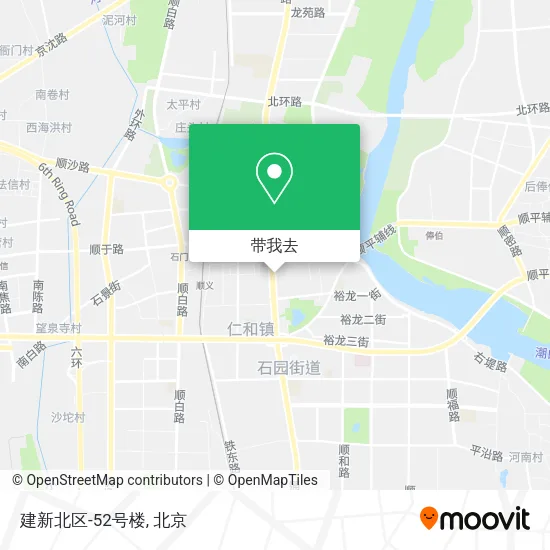 建新北区-52号楼地图
