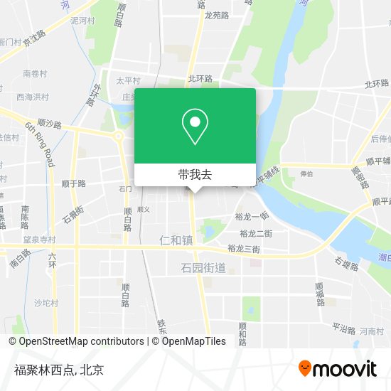 福聚林西点地图