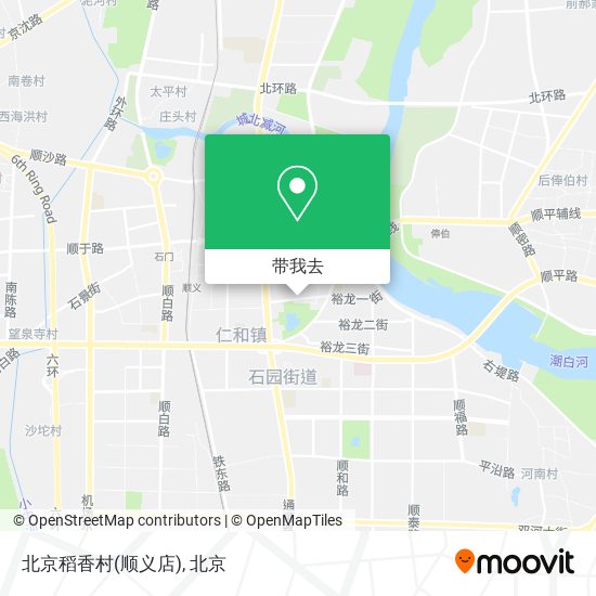 北京稻香村(顺义店)地图