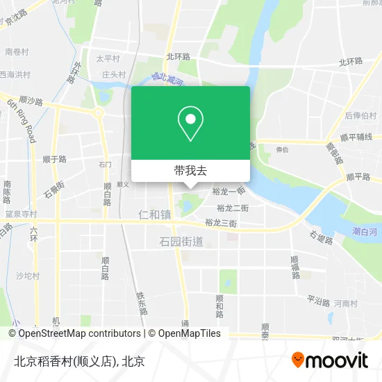 北京稻香村(顺义店)地图