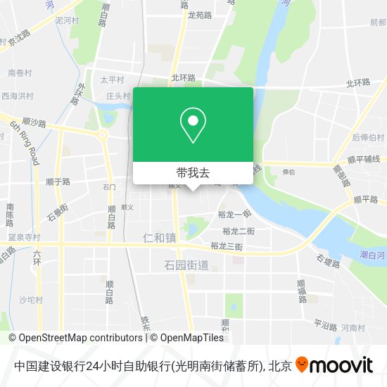 中国建设银行24小时自助银行(光明南街储蓄所)地图