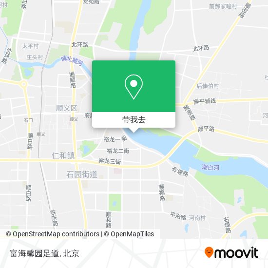 富海馨园足道地图