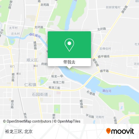 裕龙三区地图