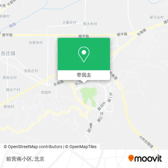 前营南小区地图