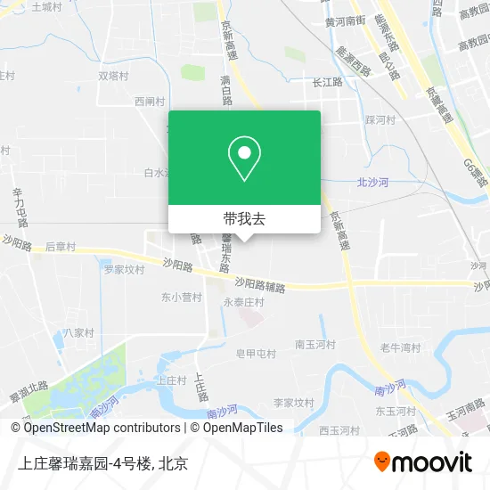 上庄馨瑞嘉园-4号楼地图
