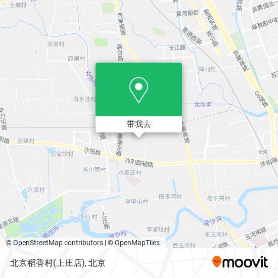 北京稻香村(上庄店)地图