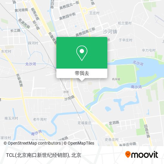 TCL(北京南口新世纪经销部)地图