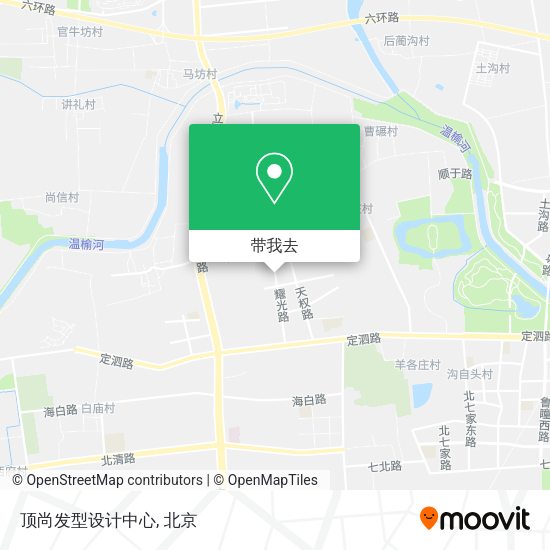 顶尚发型设计中心地图