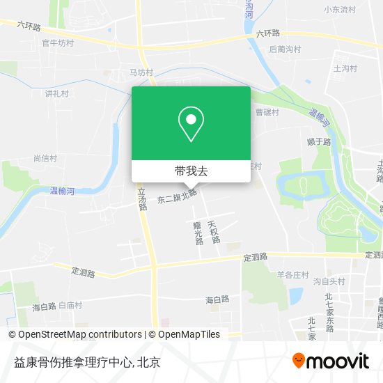 益康骨伤推拿理疗中心地图