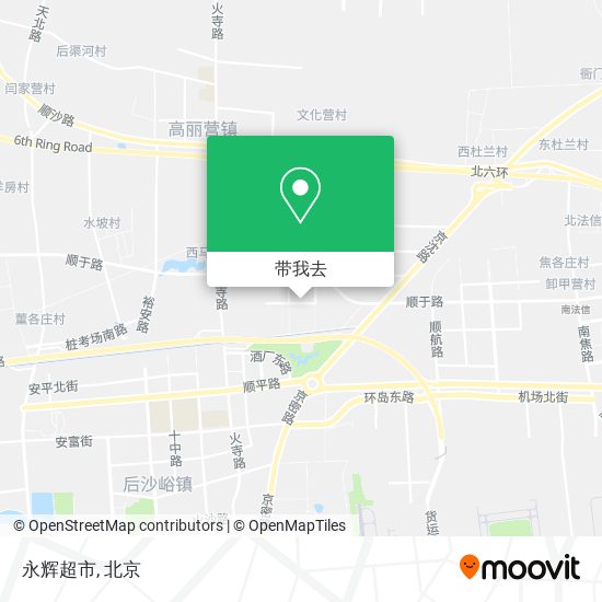 永辉超市地图