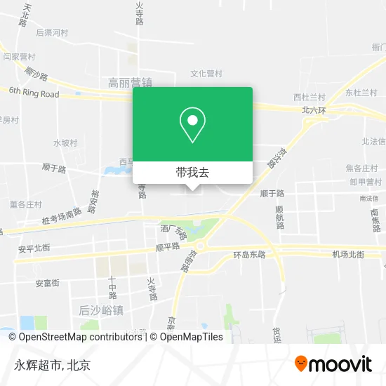 永辉超市地图
