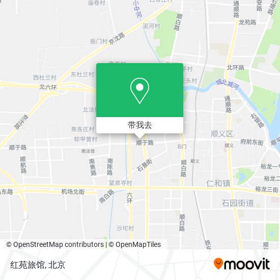 红苑旅馆地图