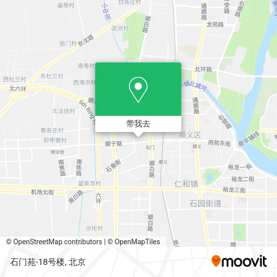 石门苑-18号楼地图