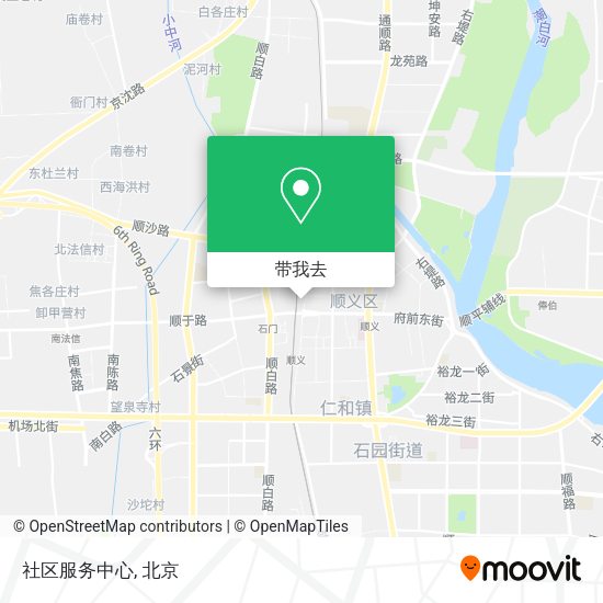 社区服务中心地图