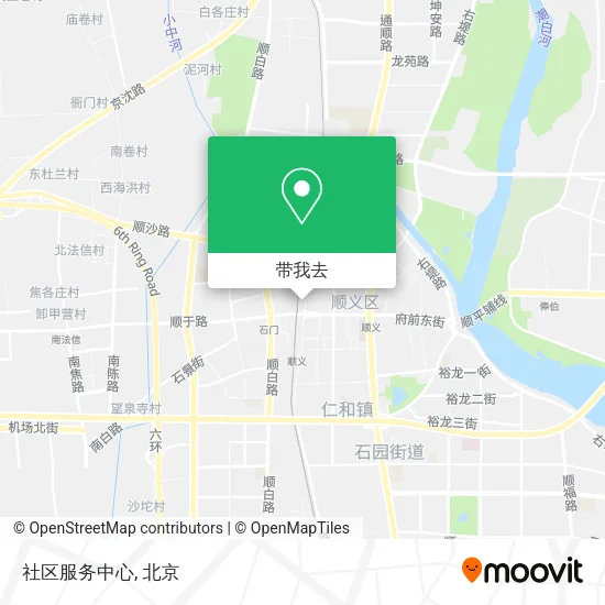 社区服务中心地图