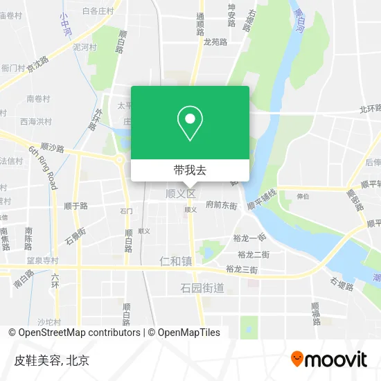 皮鞋美容地图