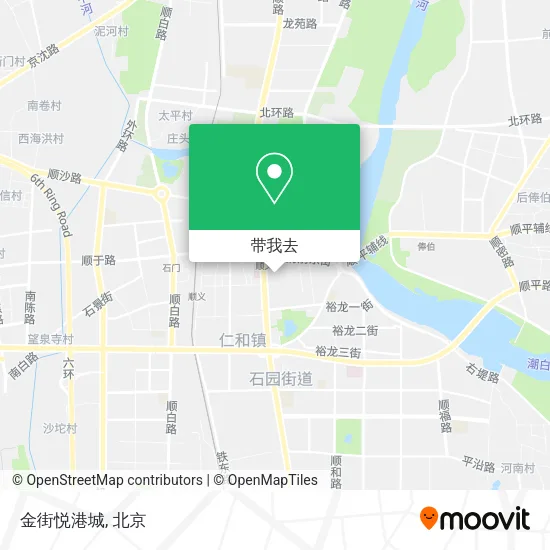 金街悦港城地图
