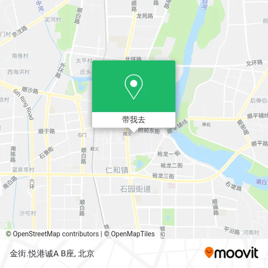 金街.悦港诚A B座地图