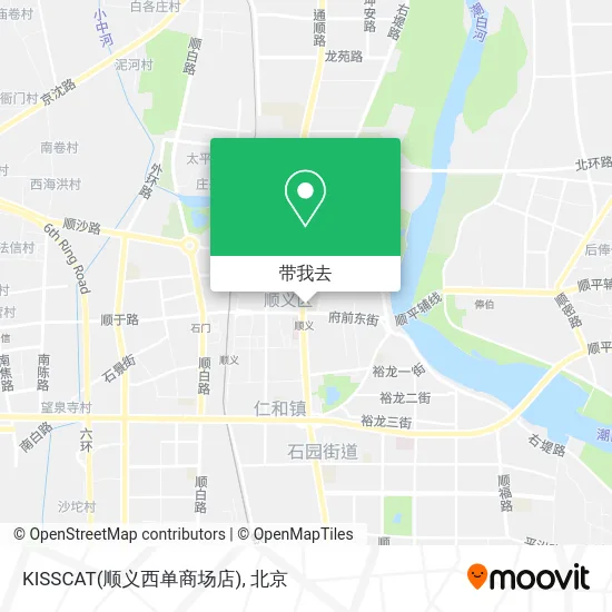KISSCAT(顺义西单商场店)地图