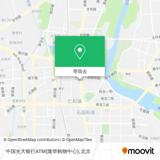 中国光大银行ATM(隆华购物中心)地图