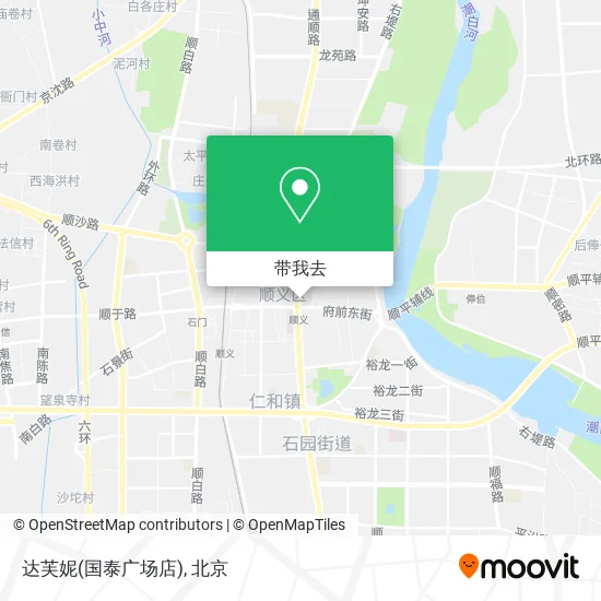 达芙妮(国泰广场店)地图