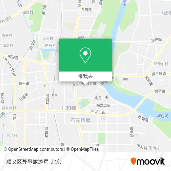 顺义区外事旅游局地图