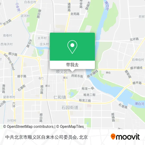 中共北京市顺义区自来水公司委员会地图