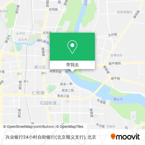 兴业银行24小时自助银行(北京顺义支行)地图