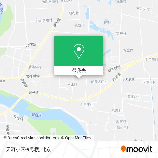 天河小区-9号楼地图