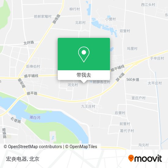宏炎电器地图