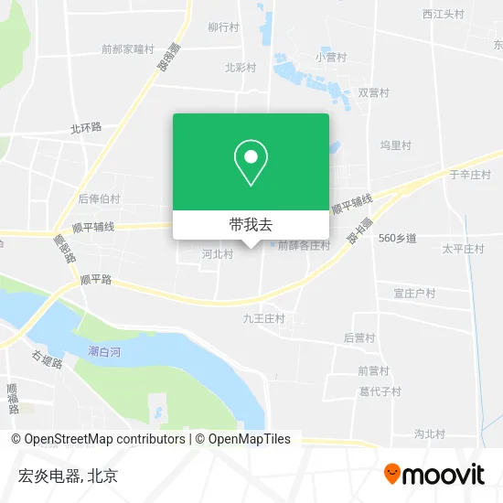 宏炎电器地图