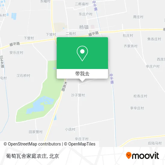 葡萄瓦舍家庭农庄地图
