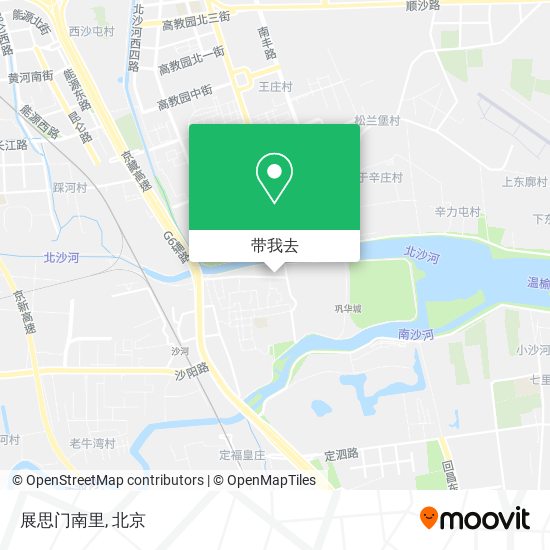展思门南里地图