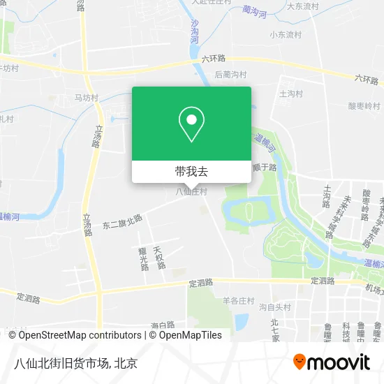 八仙北街旧货市场地图