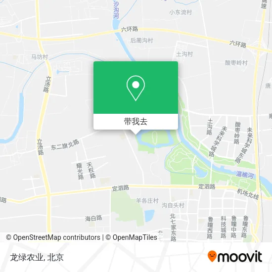 龙绿农业地图