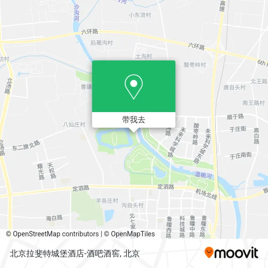 北京拉斐特城堡酒店-酒吧酒窖地图