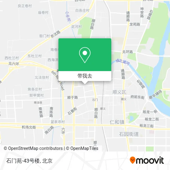 石门苑-43号楼地图