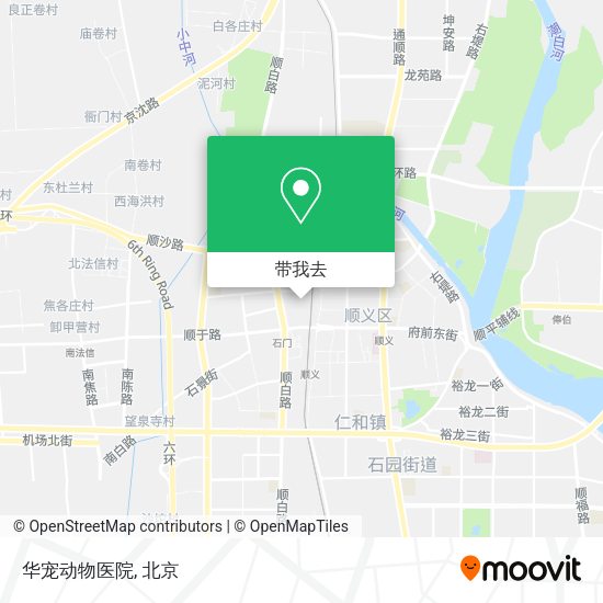 华宠动物医院地图