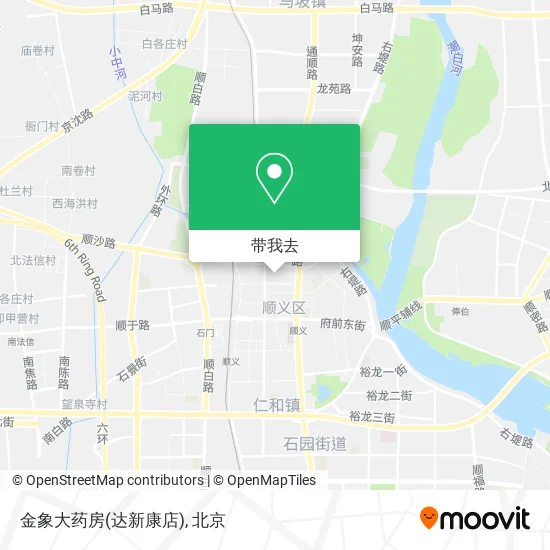 金象大药房(达新康店)地图