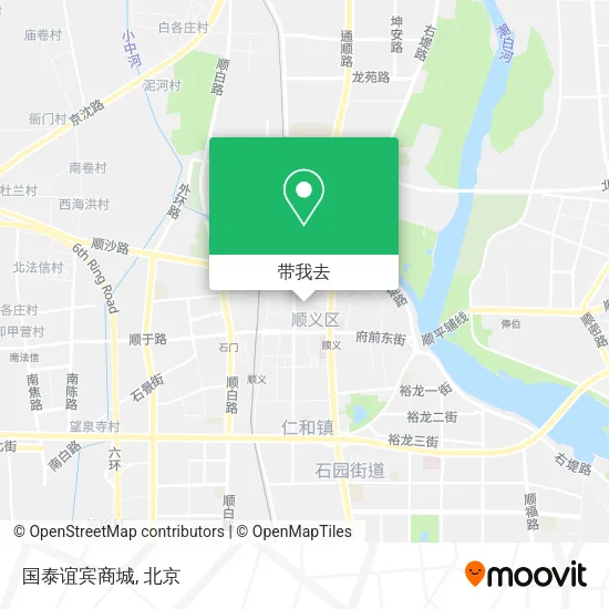 国泰谊宾商城地图
