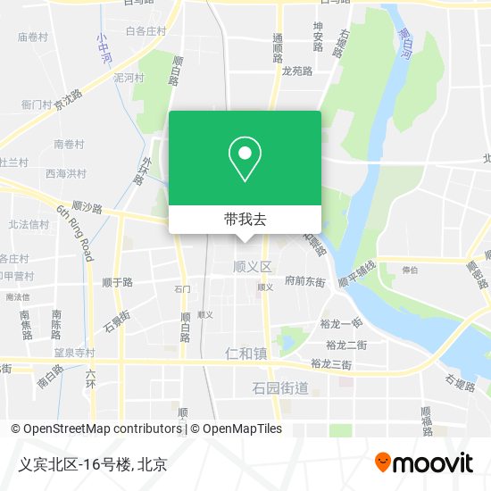 义宾北区-16号楼地图