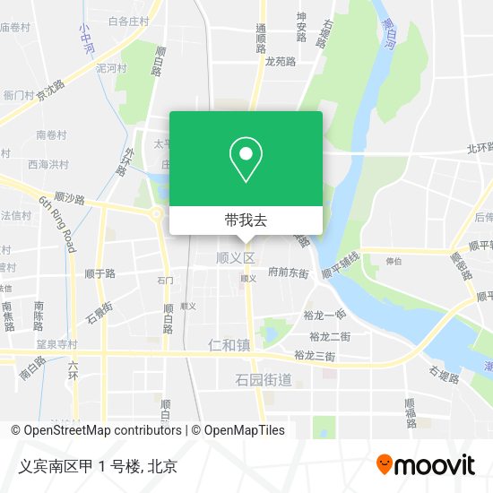 义宾南区甲 1 号楼地图