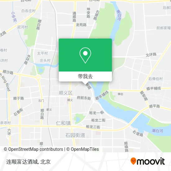 连顺富达酒城地图