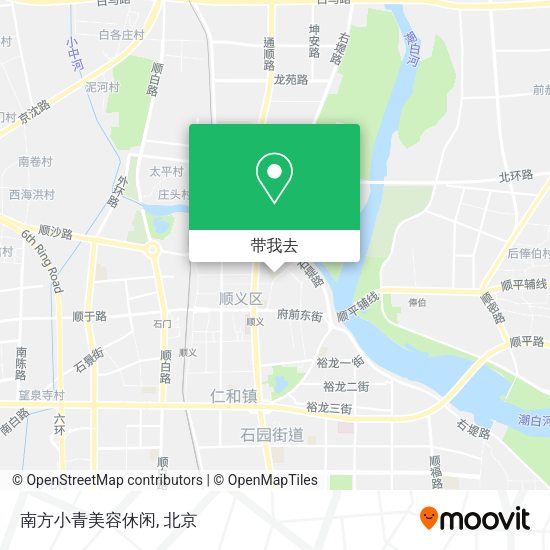 南方小青美容休闲地图