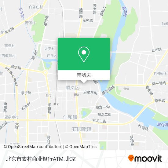 北京市农村商业银行ATM地图