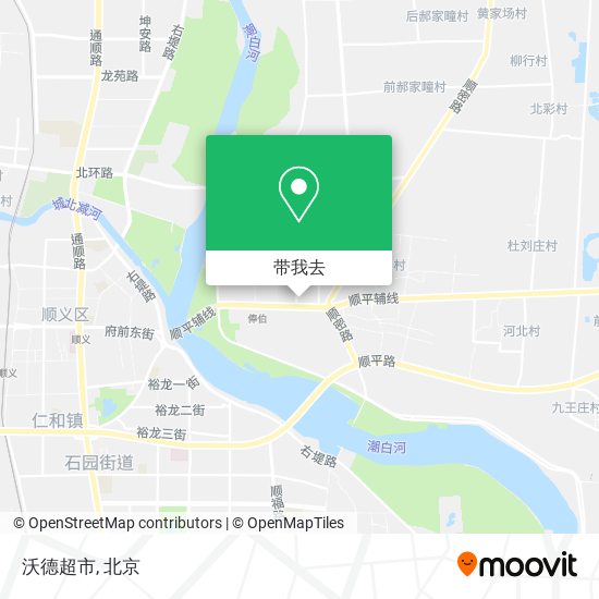沃德超市地图