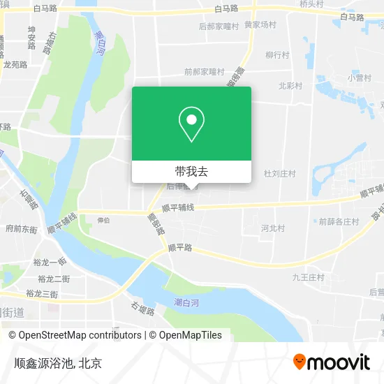 顺鑫源浴池地图