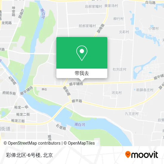 彩俸北区-6号楼地图