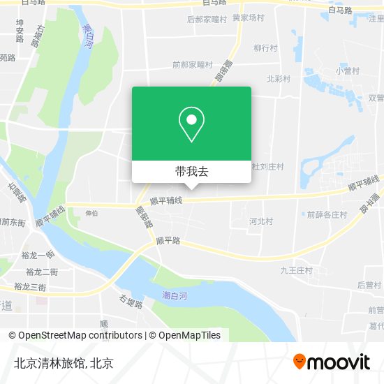 北京清林旅馆地图