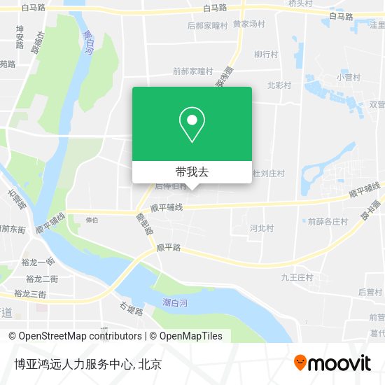 博亚鸿远人力服务中心地图